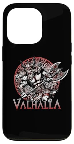 Wikinger Krieger Runen Kreis Nordischer Kompass Walhalla Hülle für iPhone 13 Pro von Viking Valhalla Krieger Normanne Runenkreis Götter