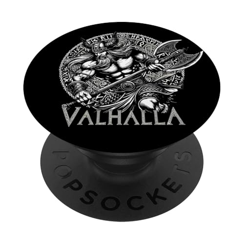 Wikinger Krieger Runen Kreis Nordischer Kompass Walhalla PopSockets Klebender PopGrip Wikinger Krieger Runen Kreis Nordischer Kompass Walhalla PopSockets Klebender PopGrip von Viking Valhalla Krieger Normanne Runenkreis Götter