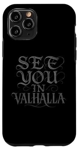 Wikinger See you in Walhalla Nordische Mythologie Walhalla Hülle für iPhone 11 Pro von Viking Valhalla Krieger Normanne Runenkreis Götter