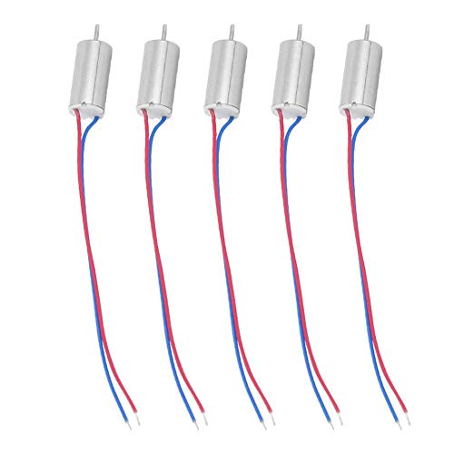 5pcs Micro Coreless Motor, 3.7V 21800rpm Coreless Motor für Flugzeugmodell/Spielzeug/Quadcopter von Vikye