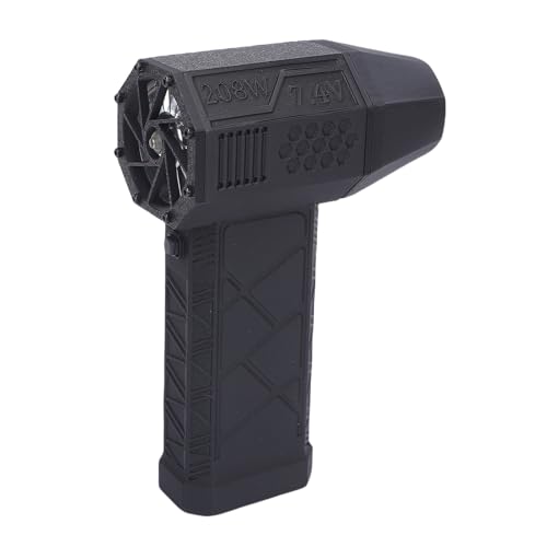 Auto Gewalttätiger Gebläse, 130.000 U/Min-Handheld-bürstenloser Motorventilator mit 56-m-Windgeschwindigkeit und Typ-C-Ladung für Autoreinigung, Elektronik, Tastaturen, von Vikye