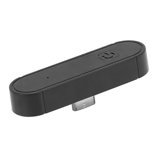 Bluetooth-Adapter für PS5 für Switch, Kabelloser Bluetooth-Audiosender mit Geringer Latenz, Typ-C-Anschluss und Mikrofon von Vikye