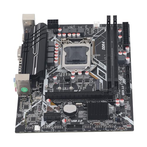 Vikye Computer-Motherboard, H410 64 GB DDR4 DIMM-Steckplätze LGA1200 ATX-Motherboard Passend für I3 I5 I7 Gen (PCIe 3.0, NVME M.2-Schnittstelle) von Vikye