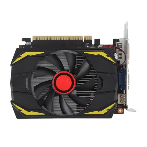GTX 750TI Graphics Card 4GB DDR5, 128 - Bit, HDMI VGA DVI, Computer -PC -Video -Grafikkarte, PCI Express 2.0 mit Stillen Kühllüfter von Vikye