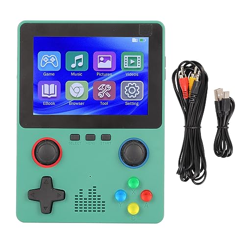 Handheld-Spielekonsole, Retro-Game-Player, 3,5-Zoll-IPS-HD-Bildschirm, Tragbare Spielekonsole mit 32 GB Speicherkarte, Unterstützt 11 Simulatoren Handheld-Spielekonsole, Retro-Game-Player, 3,5-Zoll-IPS-HD-Bildschirm, Tragbare Spielekonsole mit 32 GB Speicherkarte, Unterstützt 11 Simulatoren von Vikye