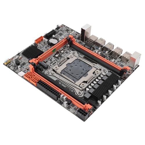 Intel X99 4-Kanal-Motherboard, PCIe-PC-Mainboard mit USB2.0 USB3.0 SATA3.0, DDR4 LGA 2011-3 Motherboard Unterstützt M.2 NVME von Vikye