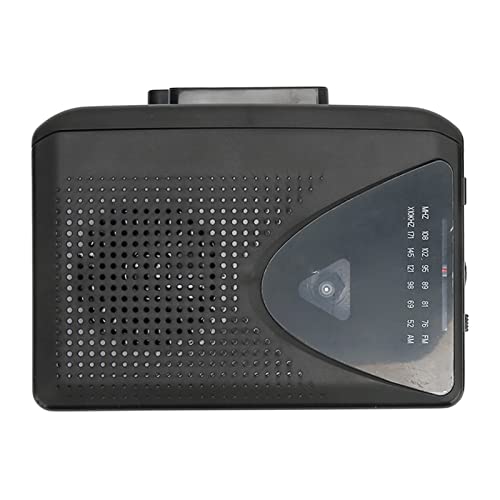 Kassettenspieler, Tragbares AM FM Radio, Tragbare Kassettenspieler und Tape Recorder mit Transparentem Lautsprecher mit 3,5 mm Kopfhöreranschluss, 2 AA-Batterien Kassettenspieler, Tragbares AM FM Radio, Tragbare Kassettenspieler und Tape Recorder mit Transparentem Lautsprecher mit 3,5 mm Kopfhöreranschluss, 2 AA-Batterien von Vikye