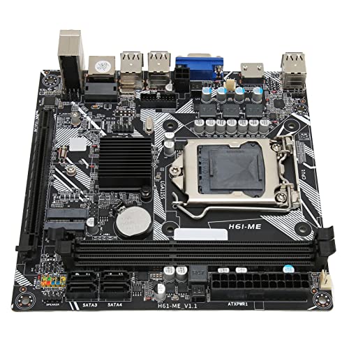 LGA 1155 Gaming Motherboard, NVME WiFi M.2 VGA HD Ausgang 10 USB 2.0 DDR3 Desktop Motherboard für Computer PC Ersatz von Vikye