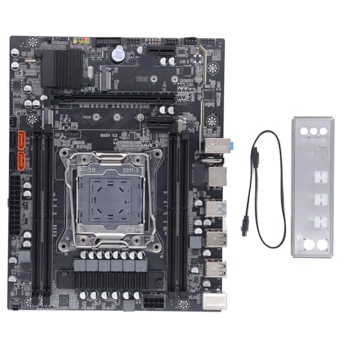 LGA-Motherboard, Computer-Motherboard für E5 2678 2680 V3 V4 CPU (LGA 2011-3 CPU, 4 DDR4, USB3.0, SATA3.0, PCIE M.2) von Vikye