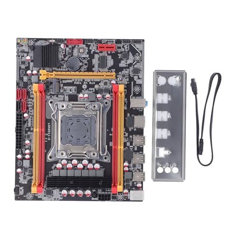 LGA-Motherboard, X79 V2 Computer-Motherboard für E5 – 2680 V1 V2 CPU (LGA2011 CPU, 4 DDR3, USB2.0, SATA, PCIE, M.2) von Vikye