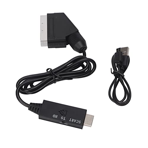 SCART-zu-HD-Multimedia-Schnittstellenkonverter, 720P 1080P Umschaltbarer Full-HD-SCART-zu-HD-Kabelvideokonverter für Xbox DVD-Set-Top-Box SCART-zu-HD-Multimedia-Schnittstellenkonverter, 720P 1080P Umschaltbarer Full-HD-SCART-zu-HD-Kabelvideokonverter für Xbox DVD-Set-Top-Box von Vikye