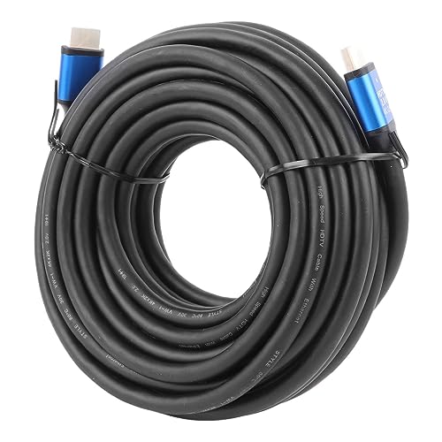 SHD-Kabel, 30 M, 4K Ultra High Speed, 2,0 V, UHD, 18 Gbit/s, Unterstützt 4K 3D 1080P, Ethernet-Return, CL3-zertifiziert, Vergoldete Anschlüsse, Schwarzes, Blaues SHD-Kabel, 30 M, 4K Ultra High Speed, 2,0 V, UHD, 18 Gbit/s, Unterstützt 4K 3D 1080P, Ethernet-Return, CL3-zertifiziert, Vergoldete Anschlüsse, Schwarzes, Blaues von Vikye