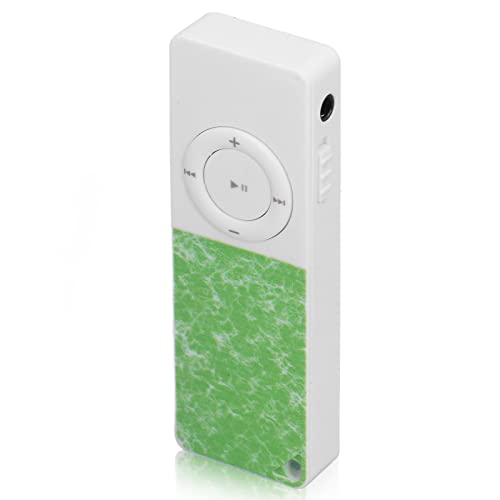 Schlanker, Multifunktionaler HiFi-MP3-Player mit Verlustfreiem Sound und 64 GB für Musikliebhaber (Grün) von Vikye