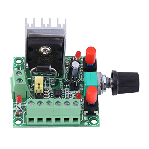 Schrittmotorsteuerung, PWM-Impulssignalgenerator Drehzahlregler-Controller Einstellbare Frequenzkarte, 15-160V / 5-12V PWM-Generator von Vikye