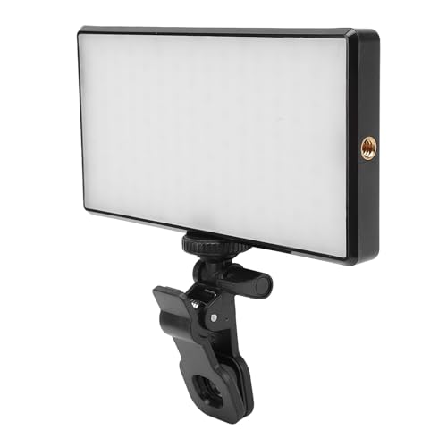 Selfie -Licht, LED -Lichtplatte mit Klammer, Tragbares Kamera -Licht mit Dimmbaren 2500-9000k mit Einer 1/4 -Zoll -Schraubenschnittstelle für Selfie Live -Streaming Selfie -Licht, LED -Lichtplatte mit Klammer, Tragbares Kamera -Licht mit Dimmbaren 2500-9000k mit Einer 1/4 -Zoll -Schraubenschnittstelle für Selfie Live -Streaming von Vikye