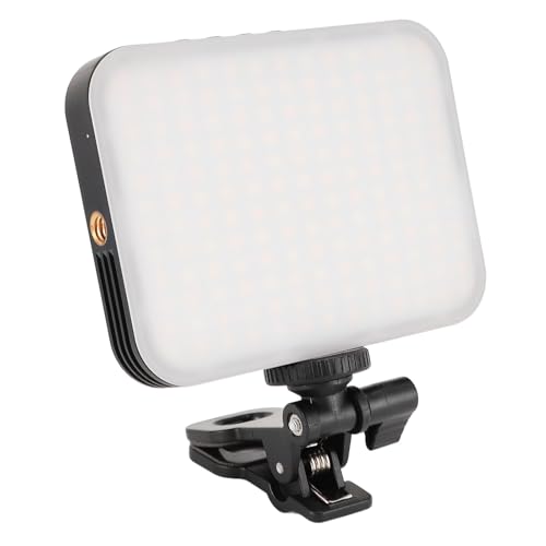 Selfie-Licht, LED Light Panel Dual Color mit 1/4-Zoll-Schraubenschnittstelle, Tragbares Kamera-Licht mit Dimmbaren 2500-9000K für Selfie Live-Streaming Selfie-Licht, LED Light Panel Dual Color mit 1/4-Zoll-Schraubenschnittstelle, Tragbares Kamera-Licht mit Dimmbaren 2500-9000K für Selfie Live-Streaming von Vikye