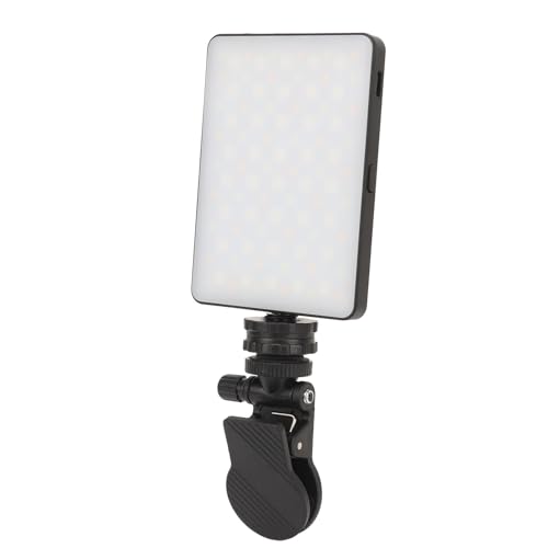 Selfie -Licht, Wiederaufladbare RGB -Lichtplatte mit Vorderem Rückenclip, Tragbares Kamera -Licht mit Dimmbaren 3000-9900K für Selfie Live -Streaming Selfie -Licht, Wiederaufladbare RGB -Lichtplatte mit Vorderem Rückenclip, Tragbares Kamera -Licht mit Dimmbaren 3000-9900K für Selfie Live -Streaming von Vikye