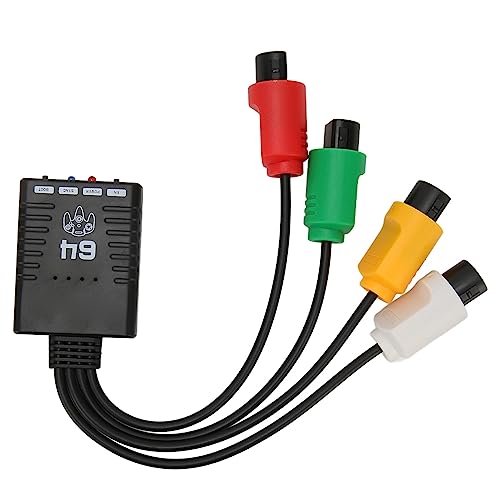 Spielekonsolen-Konverter-Adapter, für N64 Bluetooth Wireless Handle Converter Multi-Geräte-Verbindung, Plug-and-Play von Vikye