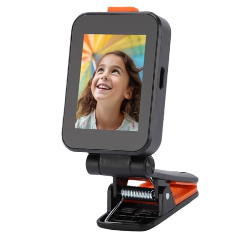 Telefon Vlog Selfie Screen Bildschirm, 2in 2,4g 5G WiFi Wireless Magnetic View Screen mit Faltklemme für Selfie Vlog Live Stream Tiktok von Vikye