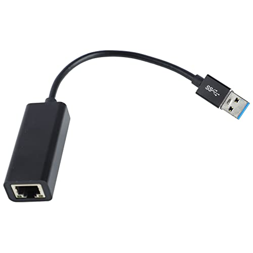 USB-C-zu-Ethernet-Adapter, USB-Typ-C-zu-RJ45-Gigabit-Ethernet-Netzwerkadapter Tragbarer USB-C-Adapter aus Aluminiumlegierung für Tablets von Vikye