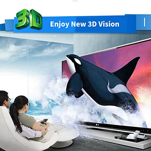 Vikye 3D-Brille, Universal Active Shutter Typ 1080P High DefinitionLCD-Linse Hochtransparente 3D-Brille für 3D-Projektoren Vikye 3D-Brille, Universal Active Shutter Typ 1080P High DefinitionLCD-Linse Hochtransparente 3D-Brille für 3D-Projektoren von Vikye