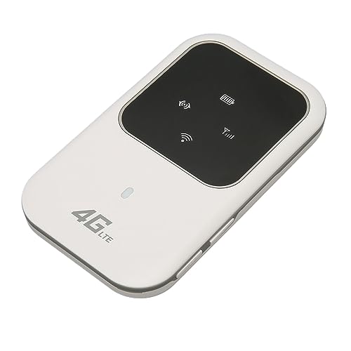 Vikye 4G LTE Mobile Hotspot, 3G 4G Hochgeschwindigkeits-WLAN-Router LTE Tragbarer Router, Unterstützt 10 Benutzer, Unterstützt für Windows 7 8 10 von Vikye