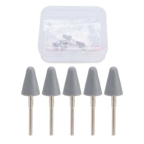 Vikye 5 PCs Touch Stylus Stift Hard -Ersatz -Tipps/NIBS Kit, Abrieb -Proof -Tipps/NIBS -Kit für USI 2.0 für USI702 für MPEN4.0 für MPP702 (grau) von Vikye