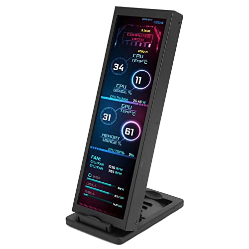 Vikye 7,9-Zoll-Computer-Temperaturmonitor, 1280 X 400 60 Hz Computer-Temperaturmonitor für GPU-RAM-Datenmonitor für für Linux für Vikye 7,9-Zoll-Computer-Temperaturmonitor, 1280 X 400 60 Hz Computer-Temperaturmonitor für GPU-RAM-Datenmonitor für für Linux für von Vikye