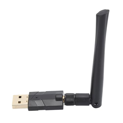 Vikye Bluetooth-Adapter, USB-Bluetooth 5.1-Sender-Empfänger für Desktop-PC, 656,2 Fuß Dongle-Empfänger für Windows 7 8.1 10 11 von Vikye