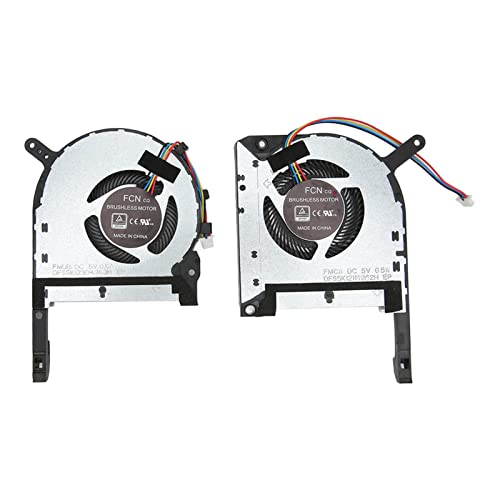 Vikye CPU-GPU-Lüfter, Gute Wärmeableitung für Asus TUF Gaming FX505DU FX505DY FX505DD (CPU- und GPU-Lüfter) von Vikye