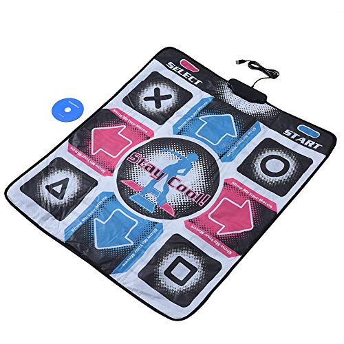 Vikye Dance Game Pad, rutschfeste, verschleißfeste Tanzschrittmatte Dance Pad Controller mit USB für PC, TV Dance Pad Tanzmatte Vikye Dance Game Pad, rutschfeste, verschleißfeste Tanzschrittmatte Dance Pad Controller mit USB für PC, TV Dance Pad Tanzmatte von Vikye