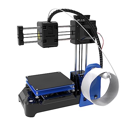 Vikye FDM 3D-Drucker, Verbesserter, Hochpräziser, Leiser Extruder, 10,2 X 10,2 X 10,2 cm Druckvolumen, Tragbarer Kleiner 3D-Drucker (Europäische Vorschriften) von Vikye