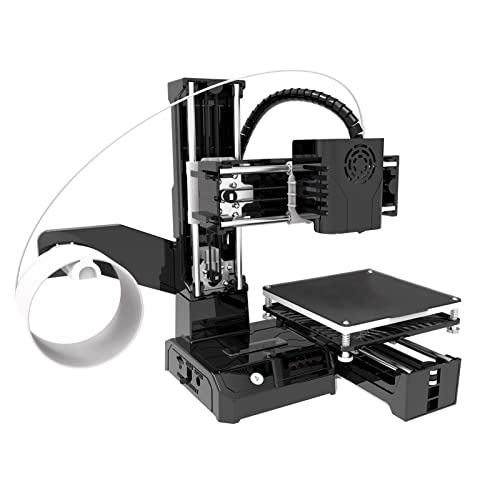 Vikye FDM -3D-Drucker für Anfänger, Hohe Druckgenauigkeit, 10,2 X 10,2 X 10,2 cm, 3D-Drucker, DIY-3D-Drucker, Geeignet für PLA und TPU (EU-Stecker) von Vikye
