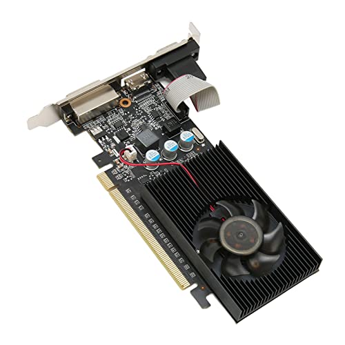 Vikye Gaming-Grafikkarte, 589 MHz 1000 MHz PCI Express-Grafikkarte Computer-Grafikkarte für HD-Multimedia-Schnittstelle von Vikye