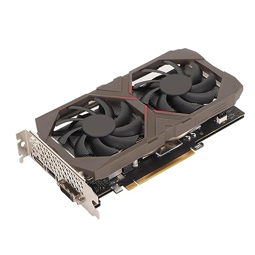 Vikye Gaming-Grafikkarte, 8 GB GDDR6 256 Bit 14000 MHz DVI DisplayPort HD PCI Express 3.0 Desktop-Grafikkarte, Grafikkarte Passend für RTX2060 SUPER von Vikye