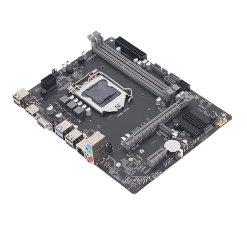 Vikye H81M Computer-Motherboard, Dual-Channel-DDR3-Gaming-Motherboard USB3.0 SATA M.2 Unterstützt LGA1150-Prozessoren von Vikye