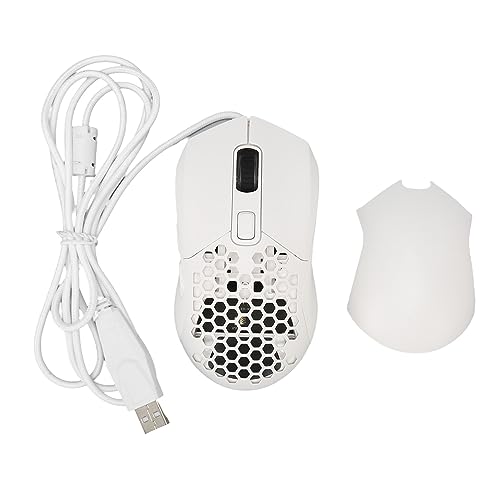 Vikye Kabelgebundene Maus, 4,9 Fuß Kabel, Einstellbare DPI, Programmierbare Tasten, Gaming-Maus mit Ergonomischer RGB-Hintergrundbeleuchtung, Ergonomisches Design, Maus für Gaming, von Vikye