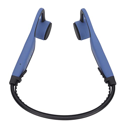 Vikye Knochenleitungskopfhörer, Open-Ear-Kopfhörer, Kabellose Ohrhörer, Bluetooth-Sport-Headset mit Eingebautem Mikrofon, 16 GB Speicher, HiFi-Sound, IPX8 Wasserdicht für Laufen/Tauchen Im(Blau) von Vikye