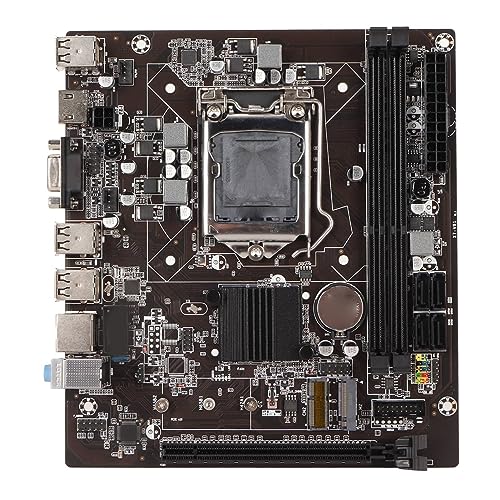 Vikye LGA 1155 Motherboard mit WiFi, M.2, Dual Channel DDR3, 6 USB2.0, PCIE X16, ITX für Computer-PC von Vikye