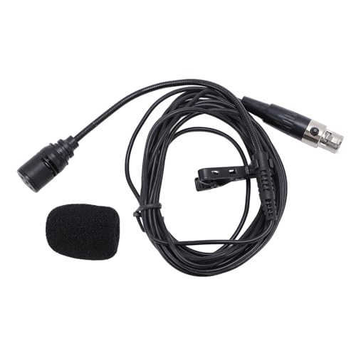 Vikye Lavalier -Mikrofon, Omnidirektionales Reversmikrofon für Rauschreduktion, Clip für Laptop, Desktop, PC, Kameras, Podcasting Vikye Lavalier -Mikrofon, Omnidirektionales Reversmikrofon für Rauschreduktion, Clip für Laptop, Desktop, PC, Kameras, Podcasting von Vikye