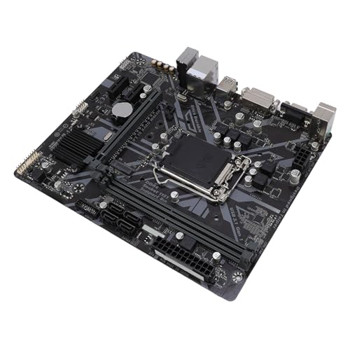 Vikye M ATX Motherboard, H310M D2VX SI 2.0 mit Realtek Sound & Gbe Network -Chip, DDR4 -Speicherplatz, Geeignet für den 8. Gen I7 I5 I3 Core von Vikye