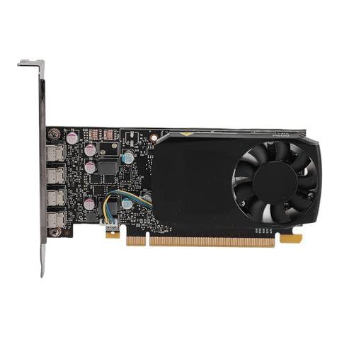 Vikye P600 2GB GDDR5 128 -Bit -Grafikkarte, 84 CUDA -Grafikboards PCIE 2.0x16 für die Modellierung von Rendering -Grafikplatten für PC von Vikye