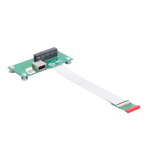 Vikye PCIe X4 auf M.2 NGFF Key Riser-Kabel, 2,5 Gbit/s M.2 Key A E auf PCI – Express-Verlängerungskabel, M.2 NGFF Key auf PCIe X4 Riser-Kartenkabel von Vikye