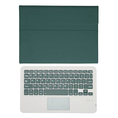 Vikye Tablet-Tastaturhülle, Kabellose -Tablet-Tastaturhülle, Abnehmbare Kabellose Magnetische Tablet-Tastatur für Galaxy Tab A8 10,5 Zoll 2022 (Touchpad) von Vikye