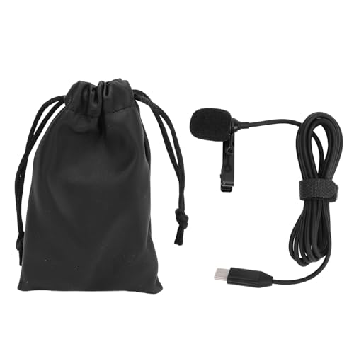 Vikye Typ -C -Lavalier -Mikrofon, Omnidirektionales Reversmikrofon für Rauschreduktion, Clip für Ace Pro Action Camera Accessoires von Vikye