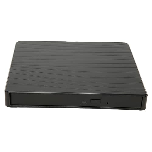 Vikye Typ-C-USB-3.0-Slim-Optischlaufwerk-Kit, Externes Plug-and-Play-DVD-Laufwerkgehäuse für 9,5 Mm 9 Mm -CD-DVD-BD, Auswurftaste, Kompatibel mit Win XP/2003/Vista/7/8.1/10/OS X (Tippe von Vikye