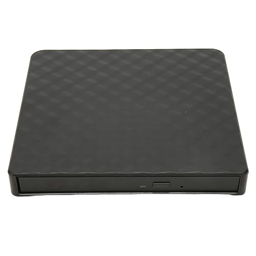 Vikye Typ-C-USB-3.0-Slim-Optischlaufwerk-Kit, Externes Plug-and-Play-DVD-Laufwerkgehäuse für 9,5 Mm 9 Mm -CD-DVD-BD, Auswurftaste, Kompatibel mit Win XP/2003/Vista/7/8.1/10/OS X (Typ B) von Vikye