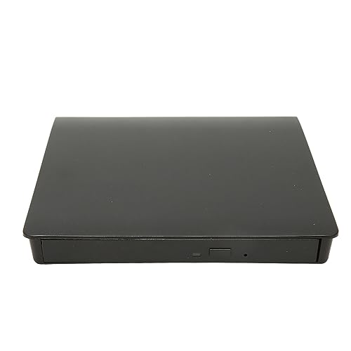 Vikye Typ-C-USB-3.0-Slim-Optischlaufwerk-Kit, Externes Plug-and-Play-DVD-Laufwerkgehäuse für 9,5 Mm 9 Mm -CD-DVD-BD, Auswurftaste, Kompatibel mit Win XP/2003/Vista/7/8.1/10/OS X (Typ D) von Vikye