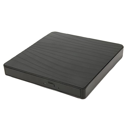 Vikye USB 3.0 Typ C Slim Portable CD DVD ROM Rewriter Writer Reader, Hohe Geschwindigkeit, Breite Kompatibilität, Einfach zu Verwenden für, OS X (Tippe A) von Vikye