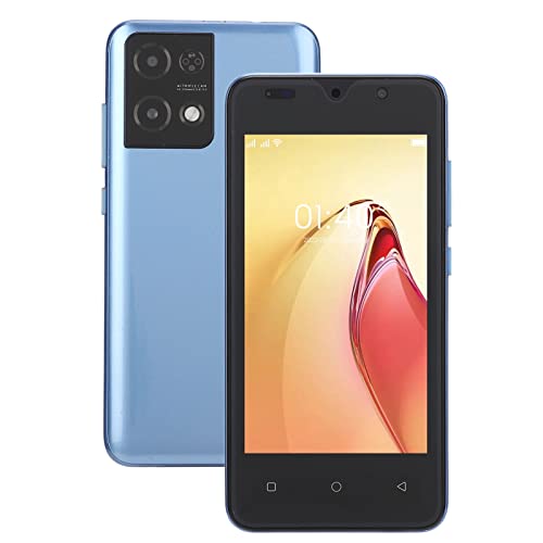 Vikye Unlocked Smartphones, 4,66 Zoll Reno8 Pro Android Smartphone, 512 MB RAM 4 GB ROM, 2 MP 5 MP Kamera, Entsperrtes Dual-SIM-Handy mit 2800 MAh Akku(Hellblau) von Vikye